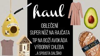 HAUL | nové oblečení, nůž a spousta malých tipů 