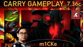  7.36c m1CKe Shadow Fiend |KDA - 33 KP - 88%| Carry Gameplay - Dota 2 Top MMR