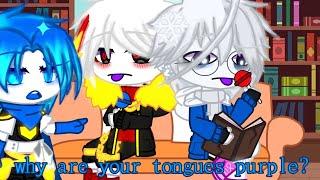 why are your tongues purple||meme||Gacha club||Undertale Au||Sans Au||Kustard