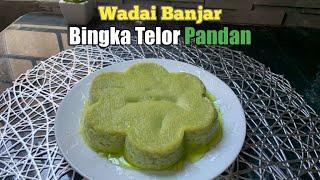 RESEP BINGKA TELOR KUKUS PANDAN