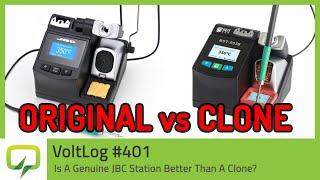 Is A Genuine JBC Station Better Than A Clone? | Voltlog 401