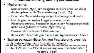 Hyperinflationen und die Kosten der Inflation