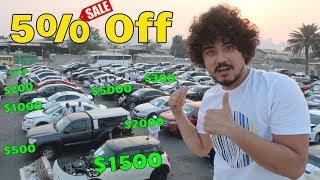 Here's A Tour Of Largest Car Auction In ( Dubai ) ''Super Crazy Offer ''