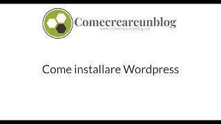 Come installare Wordpress su Siteground Italia