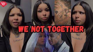 Chrisean & Blueface BREAK UP‼️FAKE  Married on the PHONE Chrisean Speaks OUT!!