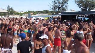 Rovinj salsa festival 2015, Amarin beach party, sat.27.jun.2015 - song: la Gozadera