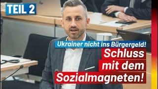 Teil 2 Kein Bürgergeld für Ukrainer! Erwiderung