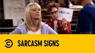 Sarcasm Signs | The Big Bang Theory | Comedy Central Africa