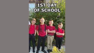 What happens the day before the 1st day of school…..