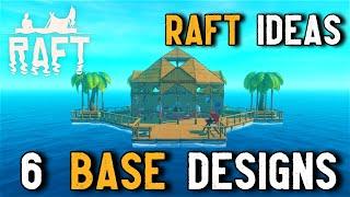 Raft | 6 Base Designs | Raft Ideas