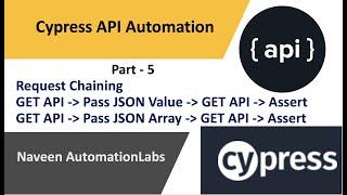 #5: Cypress API Automation - Request Chaining [Pass JSON Value/Array from one request to another]