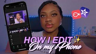 HOW I EDIT MY YOUTUBE VIDEOS ON MY IPHONE | VLLO, IMOVIE