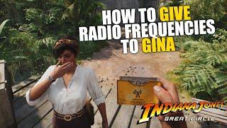 How to Give Radio Frequency to Gina in Royal Army Transmissions - Indiana Jones and the Great Circle