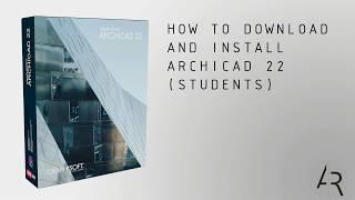 How to download and install Archicad 22 student version