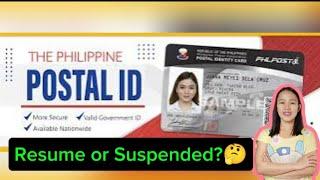 POSTAL ID APPLICATION UPDATES JULY 2024, NAG RESUME NA BA?