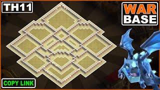 NEW! TH11 War Base Copy Link | Anti 3 star Town Hall 11 Base 2024 - Clash of Clans