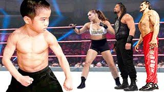 Baby Bruce Lee vs Roman Reigns, Ronda Rousey & The Great Khali