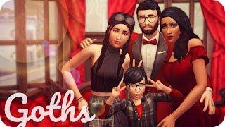 THE GOTHS | Sims 4 Townie Makeover