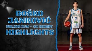 Boško Janković #7 || Milenijum - SC Derby || Highlights