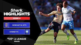 Newcastle Jets v Sydney FC - Shark Highlights | Isuzu UTE A-League 2024-25 | Round 12