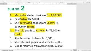 Accounting Voucher based sum 2 & 3 in tally ERP 9