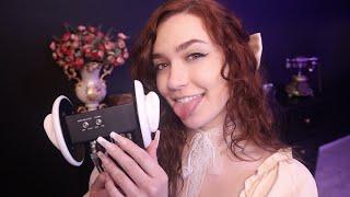  deep ears lick & mouth sounds  *:･ﾟ ASMR [February's Patreon Exclusive clip]