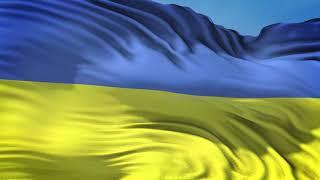 Ukraine Flag 5 Minutes Loop - FREE 4k Stock Footage - Realistic Ukrainian Flag Wave Animation