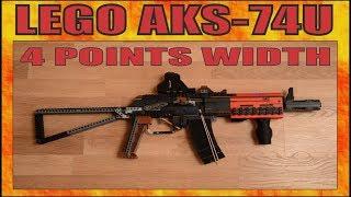 #LEGO | AKS-74U | #WORKING | 4 POINTS WIDTH | #221