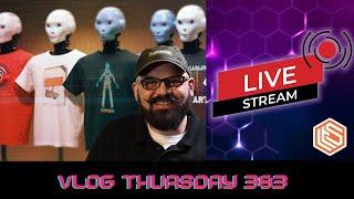 VLOG Thursday 383: New Swag, Custom Keyboards, Matt Fox & Tech Talk Live Q&A