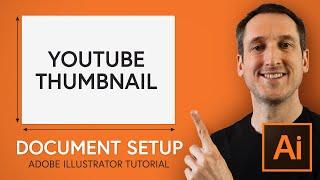 YouTube Video Thumbnail Size - Adobe Illustrator