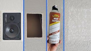 How to patch hole in Drywall. Ремонт дыры в гипсокартоне