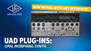 Universal Audio UAD Opal Morphing Synthesizer Plug-In Demo