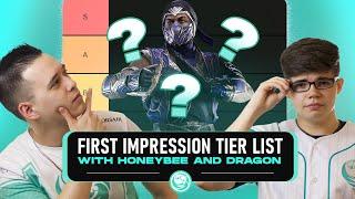 MK11 ULTIMATE FIRST IMPRESSIONS TIER LIST