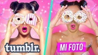 RECREATING TUMBLR PICTURES WITH FOOD | Mariale