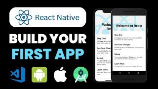 Build Your First Mobile App With React Native | Windows Installation | RN CLI Tutorial For Beginners