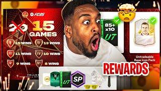 WAS HAT EA GEMACHT??NUR NOCH 15 WL GAMES in EA FC 25ICON PACK & 85x10 in den ERSTEN REWARDS!!!