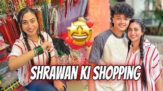 Shrawan ko lagi shopping done  || Nepali kfc try ki || boht maza aya ️ #alizehjamali