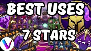 Best 7 Star Champions for Saga Rank Up Resources, Awakening Gem & Sig Stones - Glorious Games - MCoC