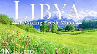 Libya 4K Relaxing Music with Nature Sounds, Forest Music, Sleep Music, Meditation Music