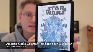 Amazon Kindle Colorsoft Test Fazit nach 4 Wochen