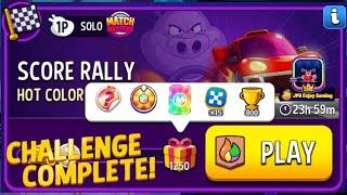 Hot Color Solo Challenge Score Rally 1250 Score Match Masters