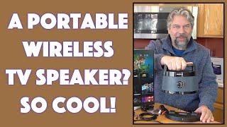 SIMOLIO Wireless Portable TV Speaker -- DEMO & REVIEW