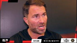 'FURY WAS ABSOLUTELY GONE' - EDDIE HEARN IMMEDIATE REACTION TO TYSON FURY DEVASTATING LOSS TO USYK