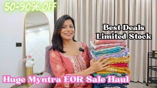 Huge Myntra Kurta Pant Dupatta & Winter Pants Haul l Dream Simple