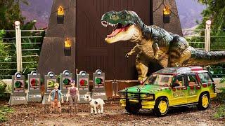 Mattel Jurassic Park gates Crowdfund in a nutshell #matteljurassicworld #mattelcreations