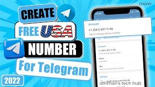 How To Create Free Telegram Account 2023 | Telegram Without Phone Number