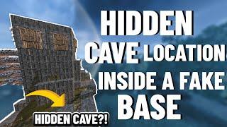 Hidden Cave Location Inside A Fake Base ! Building Tutorial - Conan Exiles Update 3.0 building Guide