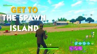 How To Get To The SPAWN ISLAND In Fortnite Playground