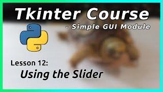 Slider - Tkinter Tutorial (Part 12)