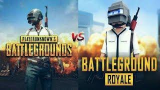 PlayerUnknown's Battleground Mobile VS Pixel's Unknown Battleground